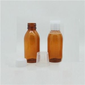Medicininis gintaro plastikinis butelis