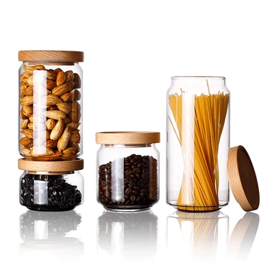 Ypač dideli stikliniai maisto laikymo konteineriai